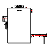 Bosch Home Comfort - Kocioł stojący Suprapur Suprapur MKB 240-3 - przód 